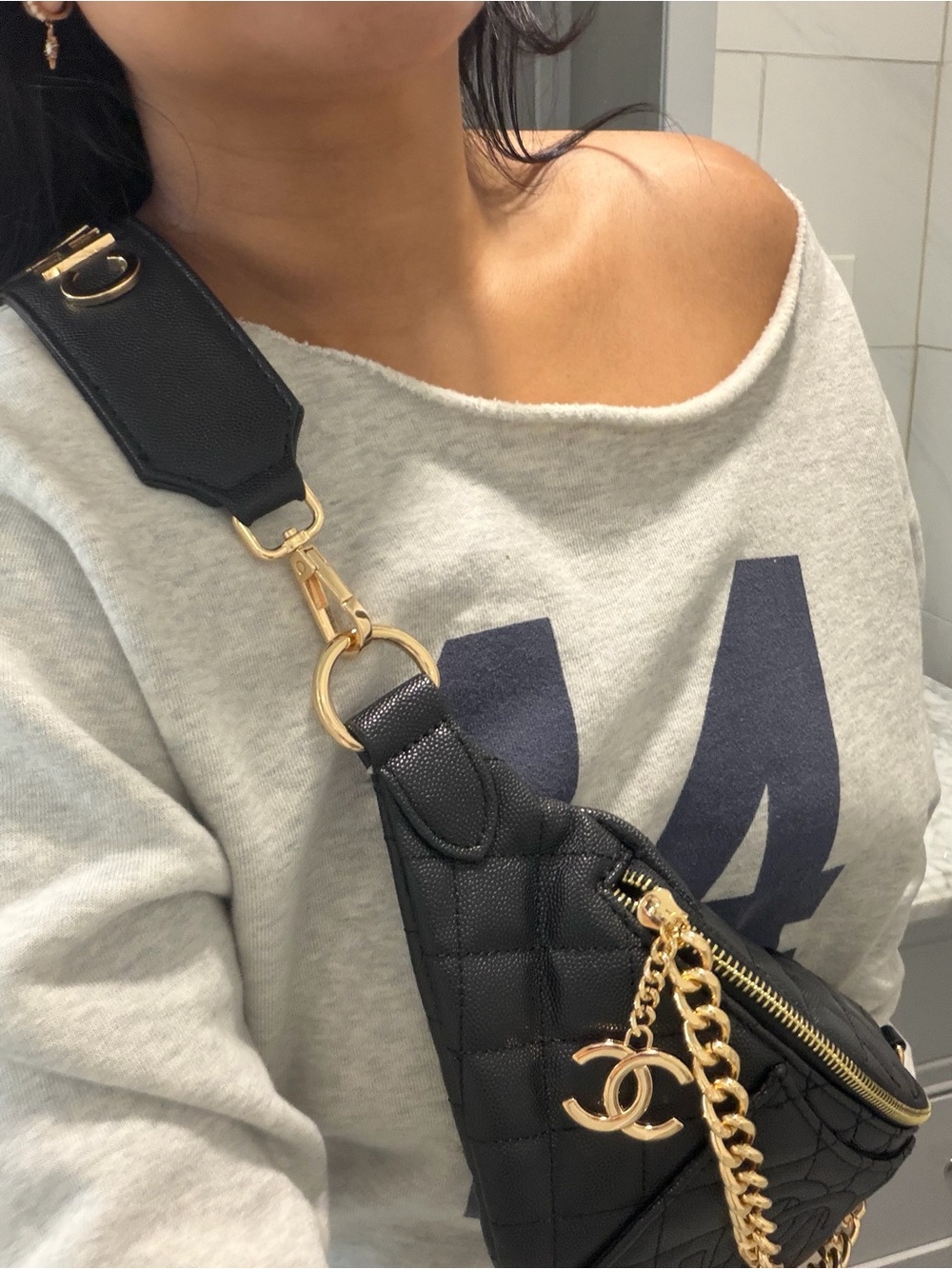 RARE DESIGNER VIP BUM BAG STYLE CROSSBODY